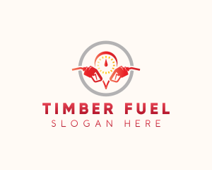 Gas Fuel Pump logo design