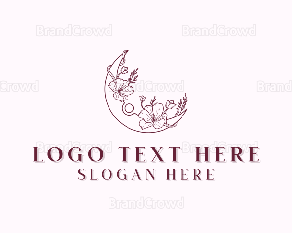 Moon Floral Boutique Logo