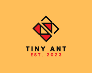 Ant Agency Diamond logo design