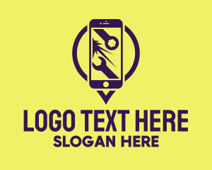 Screen - Phone Repair Store logo design
