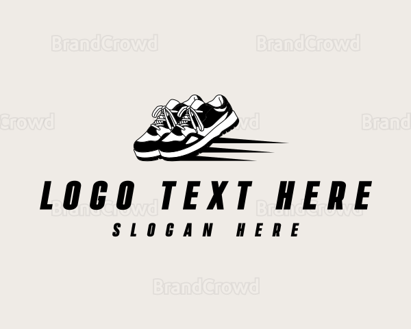 Running Sneaker Shoes Logo