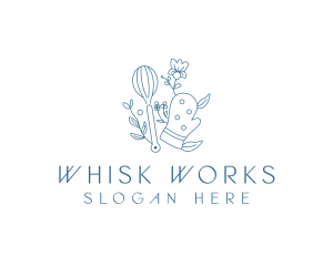 Whisk Baking Caterer logo design