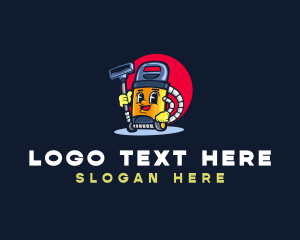 Cleaning - Vacuum Cleaning Sanitation logo design