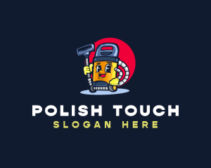 Polish - Vacuum Cleaning Sanitation logo design