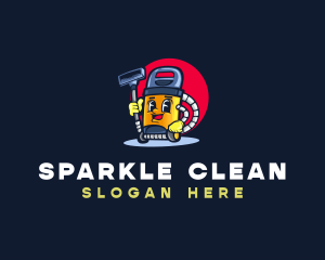Cleaning - Vacuum Cleaning Sanitation logo design