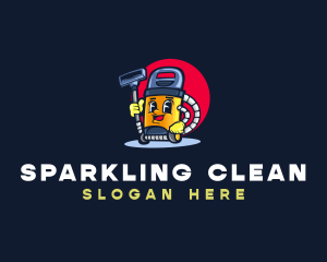 Cleaning - Vacuum Cleaning Sanitation logo design