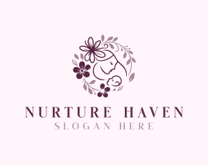 Postpartum - Infant Maternity Family Planning logo design