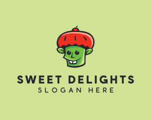 Goblin Cupcake Bake logo design