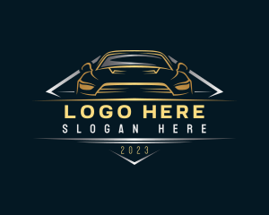 Racing Automobile Garage Logo