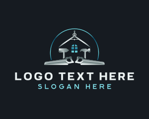 Contractor - Home Construction Maintenance logo design