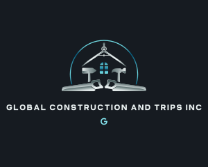Home Construction Maintenance logo design