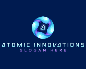 Software Technology Sphere logo design