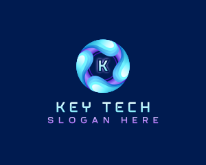 Software Technology Sphere logo design