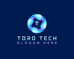 Software Technology Sphere logo design