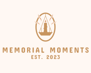 Commemoration - Wax Scented Candle logo design