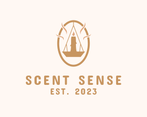 Wax Scented Candle  logo design