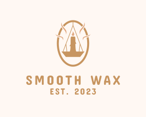 Wax Scented Candle  logo design