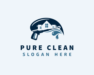 House Cleaning Pressure Washer logo design