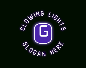 Keyboard Glow Gaming logo design