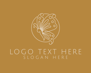 Elegant - Ornate Elegant Butterfly logo design