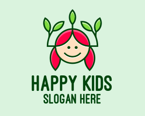 Kid Organic Salon logo design