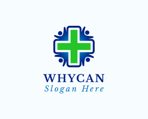 Human Healthcare Cross Logo