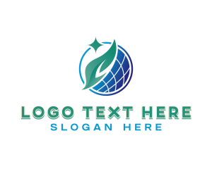 Leaf - Solar Global Electric logo design
