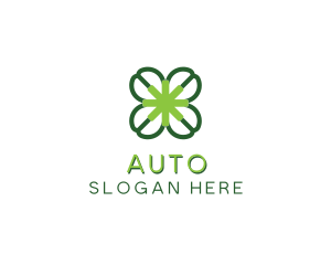Symbol - Four Leaf Clover logo design