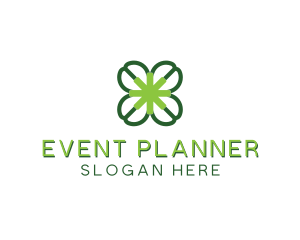 Organic - Four Leaf Clover logo design