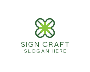 Four Leaf Clover logo design