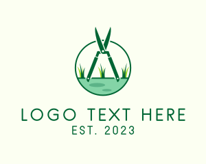 Grass Cutter - Grass Cutter Lawn logo design