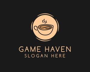 Latte - Hot Espresso Coffee logo design
