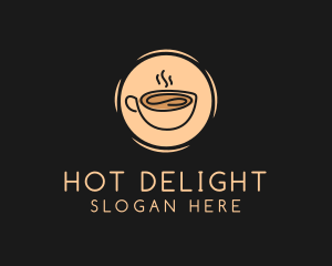 Hot Espresso Coffee  logo design