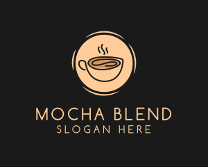 Mocha - Hot Espresso Coffee logo design