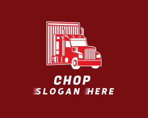 Moving Company - Red Truck Logistics logo design