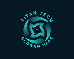 Cyber Space Technology logo design