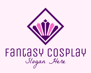 Cosplay - Crystal Diamond Headdress logo design