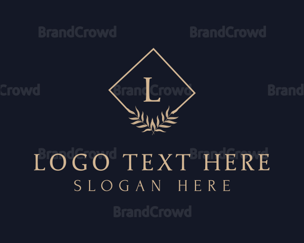 Leaf Wreath Boutique Logo