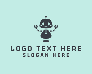 Tehnology - Robot Droid Technology logo design