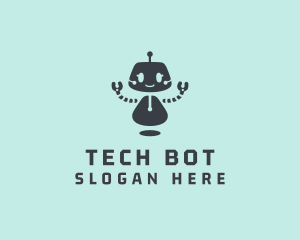 Android - Robot Droid Technology logo design