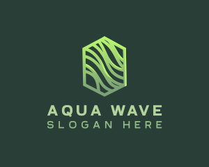 Hexagon Wave Firm logo design