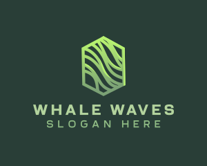 Hexagon Wave Firm logo design