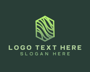 Stock - Hexagon Wave Firm logo design