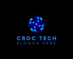 Cyber Digital Tech logo design