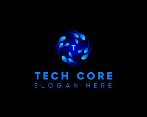 Cyber Digital Tech logo design