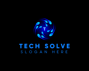 Cyber Digital Tech logo design