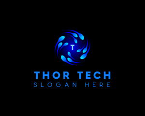 Cyber Digital Tech logo design