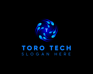 Cyber Digital Tech logo design