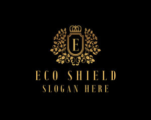 Crown Shield Hotel logo design