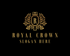 Crown Shield Hotel logo design